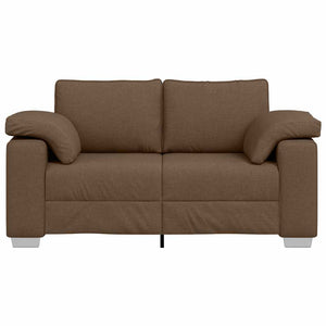 Καναπές Καφέ 160 x 80 x 82 εκ ύφασμα - Pakobazaar