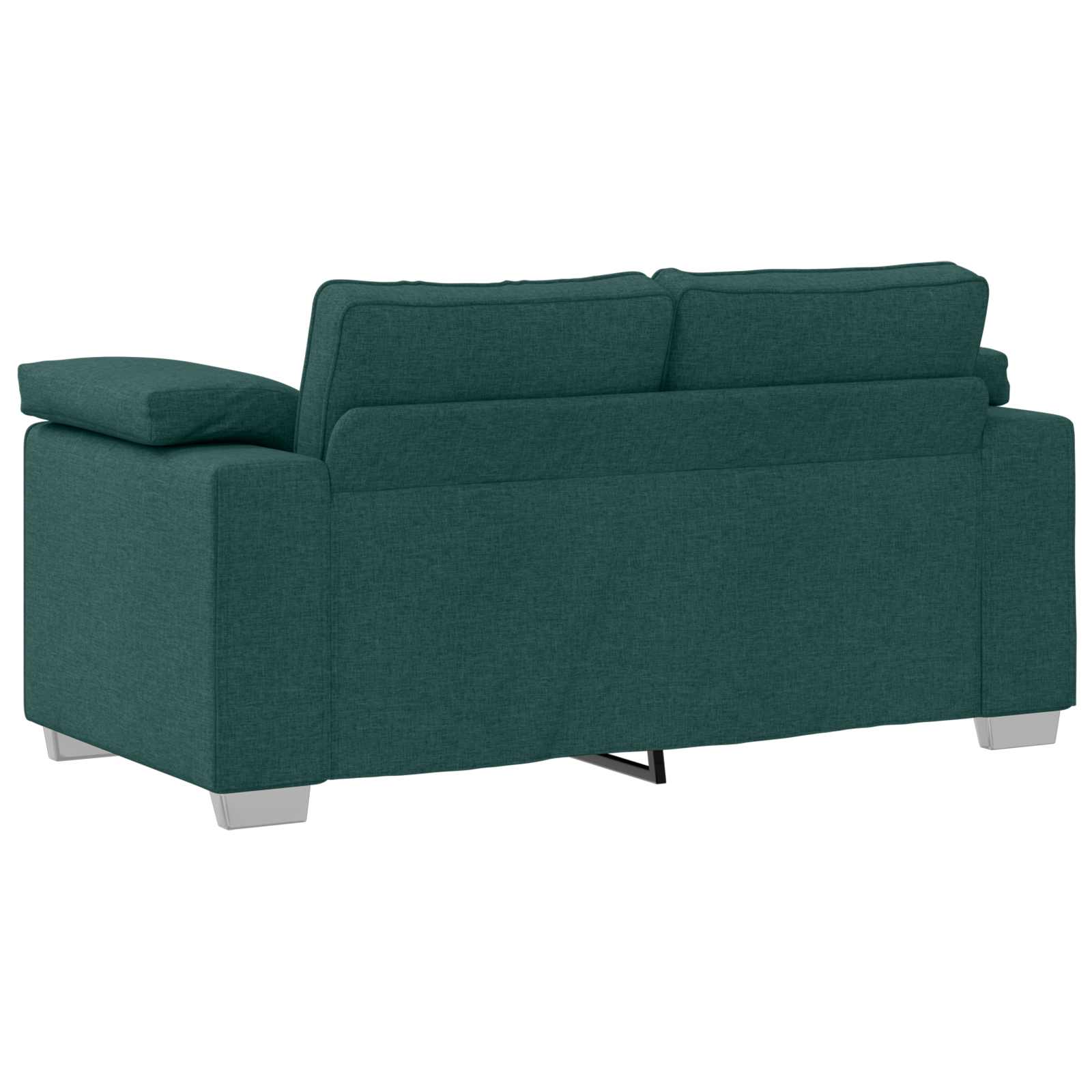 Καναπές Σκούρο Πράσινο 160 x 80 x 82 εκ ύφασμα - Pakobazaar