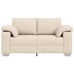 Καναπές Μπεζ 160 x 80 x 82 εκ Ύφασμα μείγματος λινών - Pakobazaar