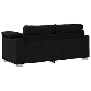Καναπές Μαύρο 180 x 80 x 82 εκ ύφασμα - Pakobazaar
