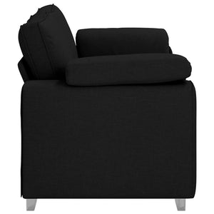 Καναπές Μαύρο 180 x 80 x 82 εκ ύφασμα - Pakobazaar