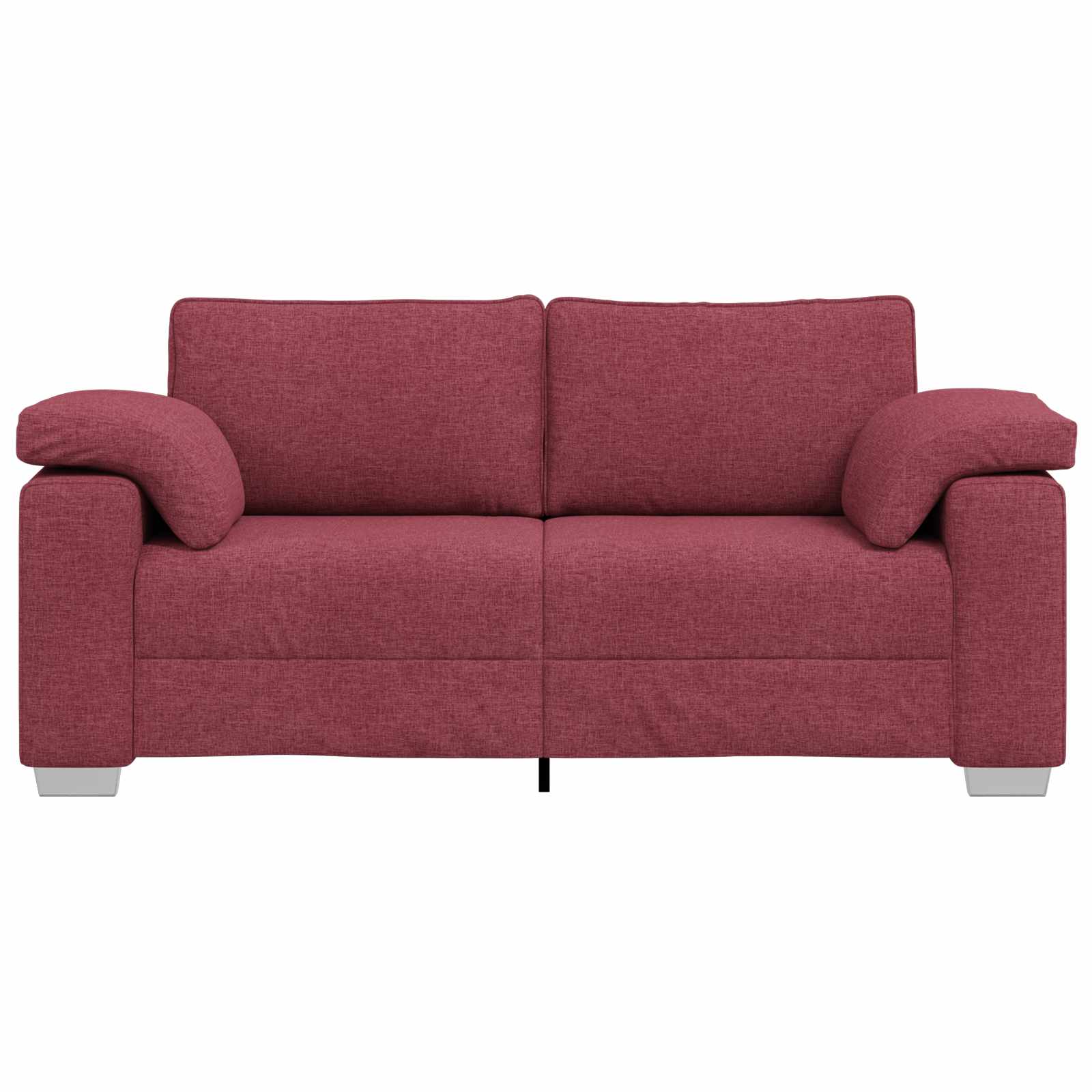 Διθέσιος καναπές Κόκκινο 180 cm ύφασμα - Pakobazaar