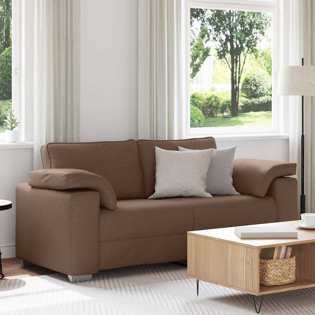 Καναπές Καφέ 180 x 80 x 82 εκ. ύφασμα - Pakobazaar