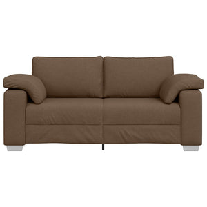 Καναπές Καφέ 180 x 80 x 82 εκ. ύφασμα - Pakobazaar