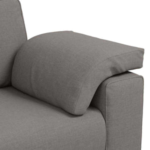 Καναπές Taupe 180 x 80 x 82 εκ ύφασμα - Pakobazaar