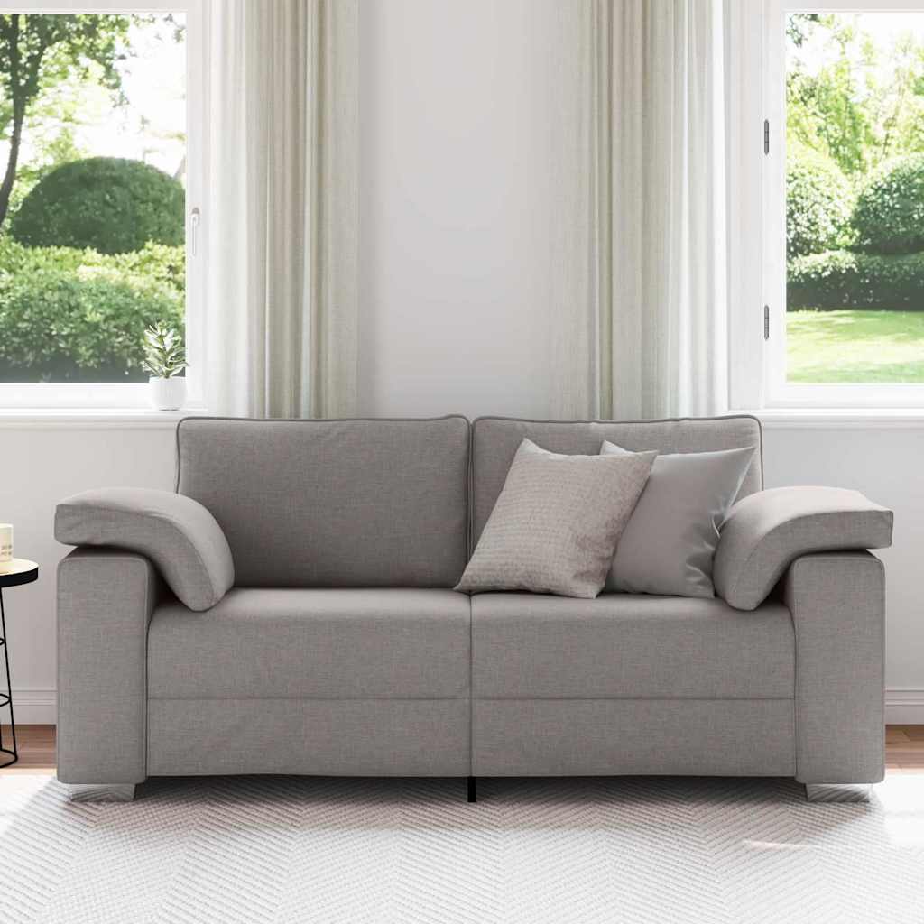 Καναπές Taupe 180 x 80 x 82 εκ ύφασμα - Pakobazaar