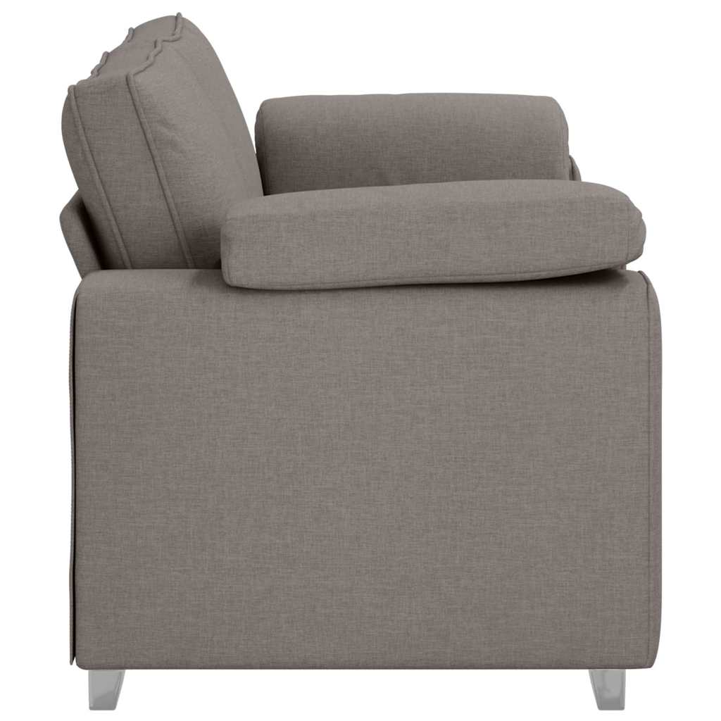 Καναπές Taupe 180 x 80 x 82 εκ ύφασμα - Pakobazaar