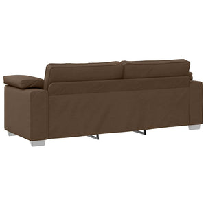 Καναπές Καφέ 219 x 80 x 82 εκ ύφασμα - Pakobazaar