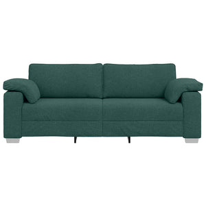 Καναπές Σκούρο Πράσινο 219 x 80 x 82 εκ ύφασμα - Pakobazaar