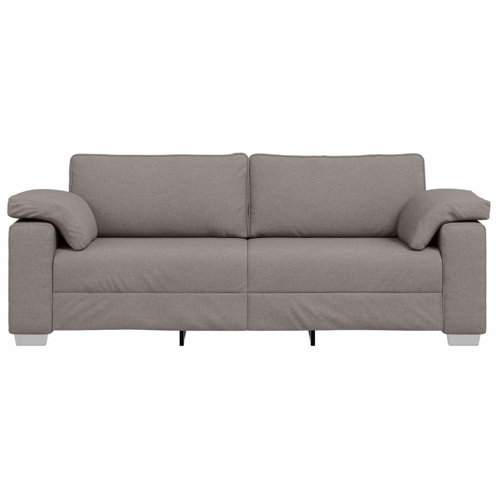 Καναπές Taupe 219 x 80 x 82 εκ ύφασμα - Pakobazaar