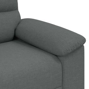 Διθέσιος Καναπές Σκούρο Γκρι 160x81x84 εκ. Ύφασμα - Pakobazaar