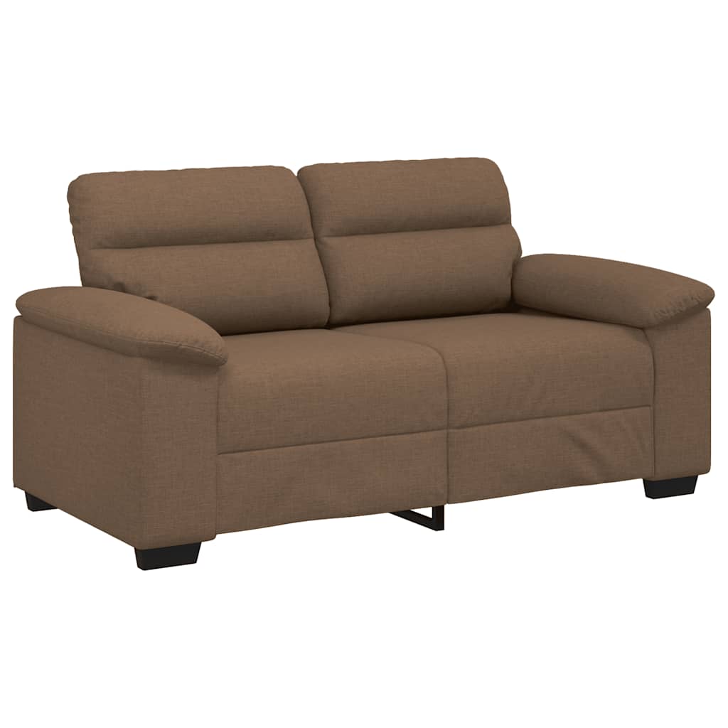 Διθέσιος Καναπές Καφέ 160x81x84 εκ. Ύφασμα - Pakobazaar