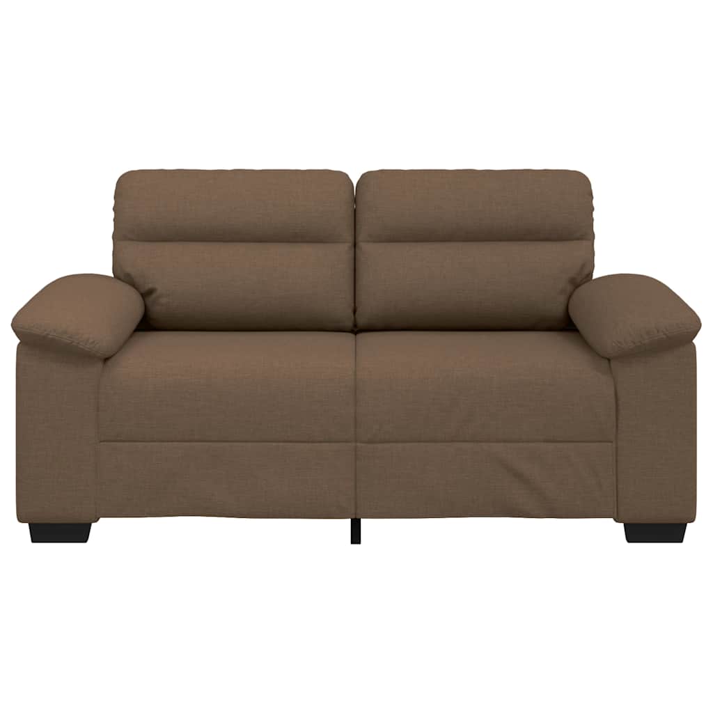 Διθέσιος Καναπές Καφέ 160x81x84 εκ. Ύφασμα - Pakobazaar