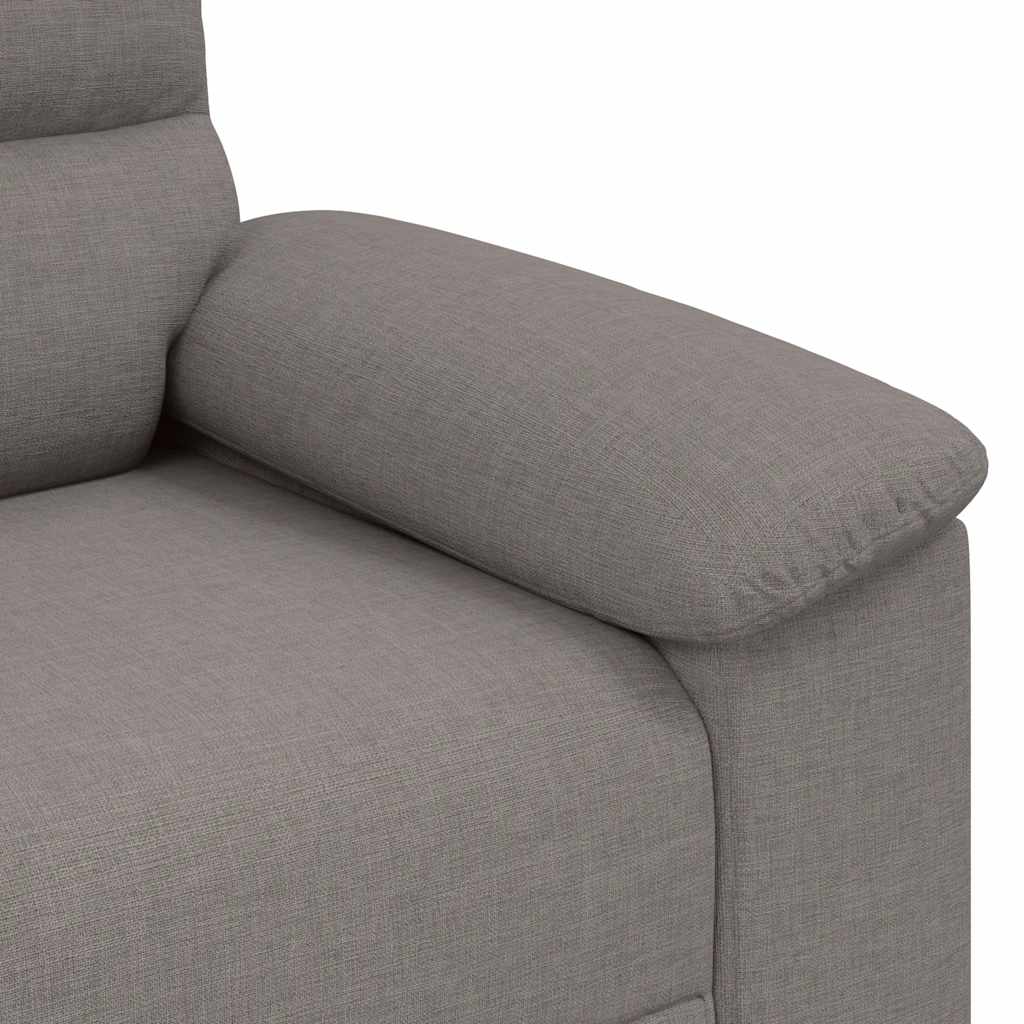 Διθέσιος Καναπές Μπεζ 160x81x84 εκ. Ύφασμα - Pakobazaar