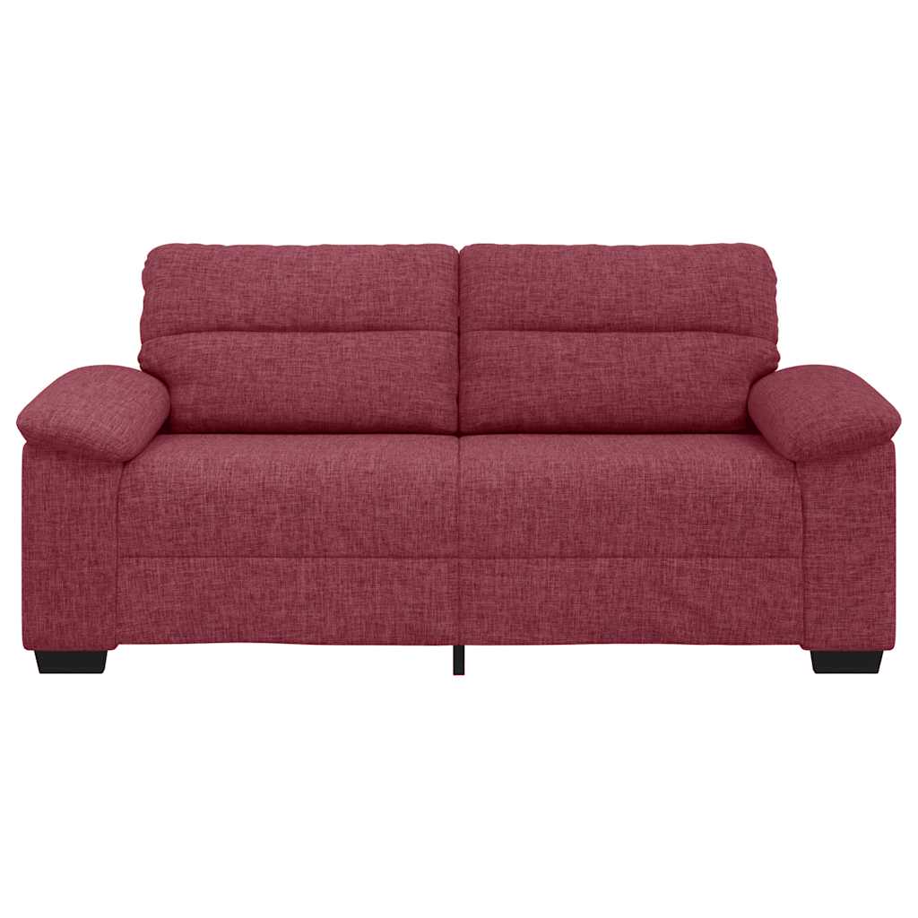 Διθέσιος Καναπές Κόκκινος 180x81x84 εκ. Ύφασμα - Pakobazaar