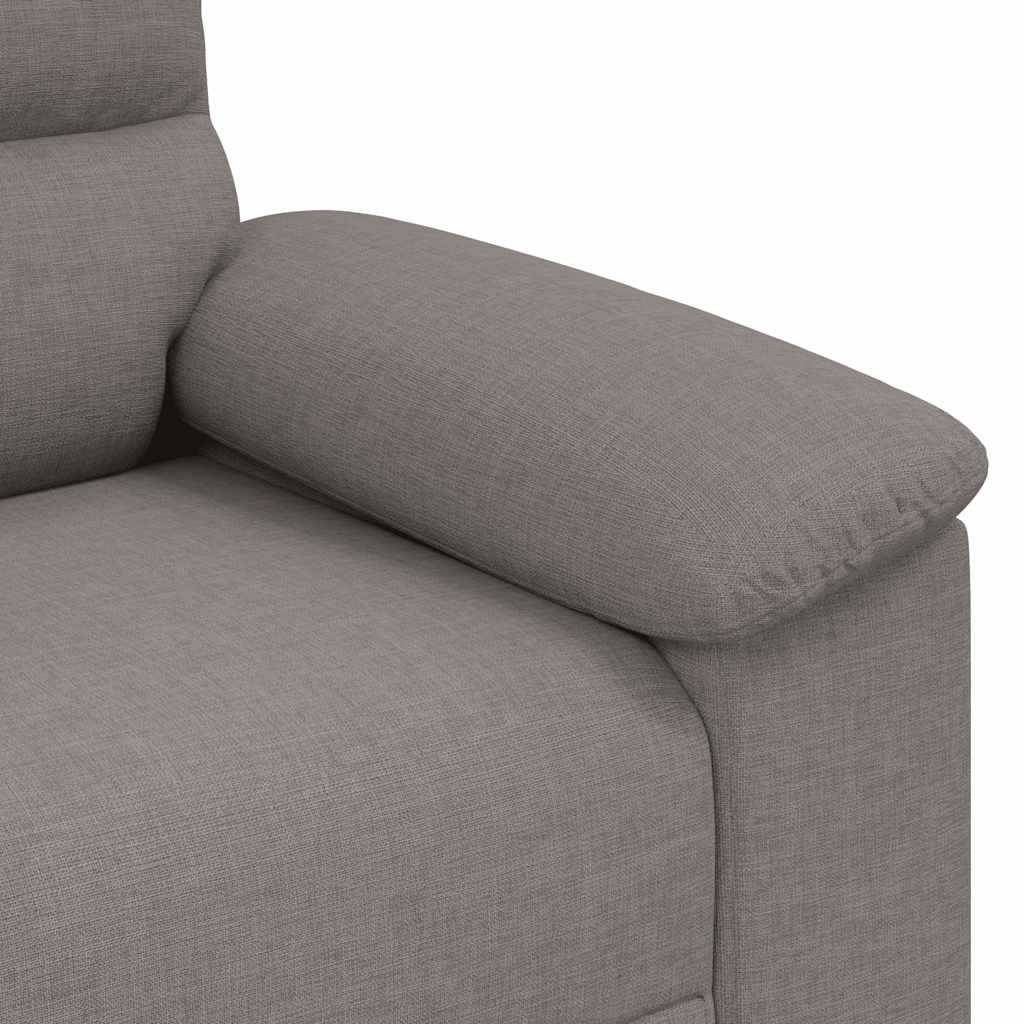 Διθέσιος Καναπές Μπεζ 180x81x84 εκ. Ύφασμα - Pakobazaar