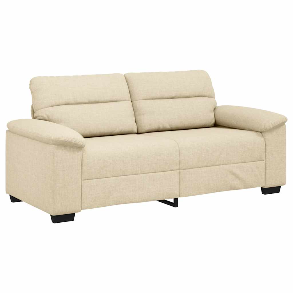 Διθέσιος Καναπές Κρεμ 180x81x84 εκ. Ύφασμα - Pakobazaar