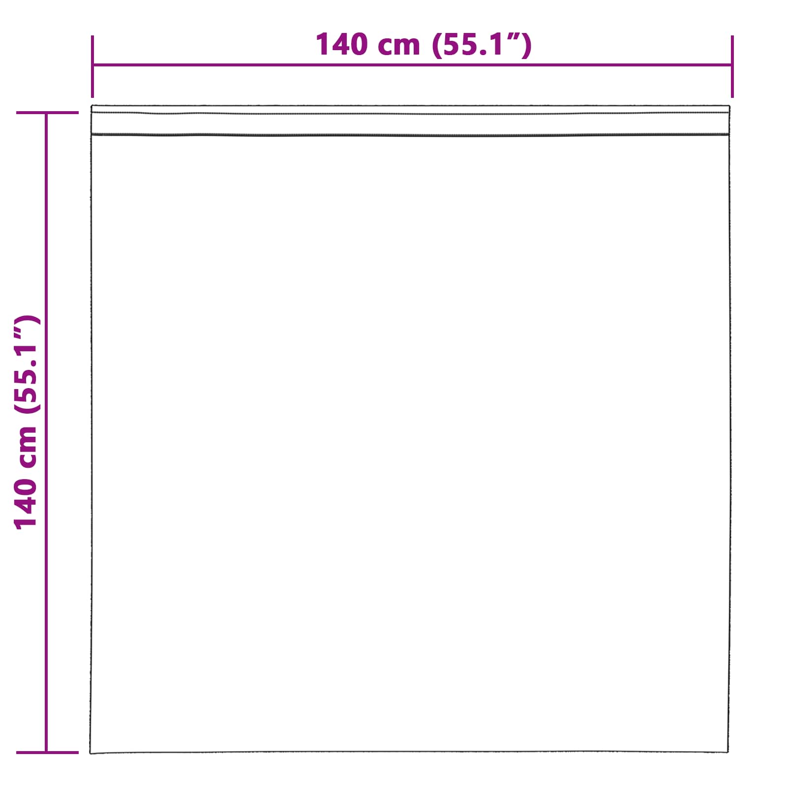 Κουρτίνες συσκότισης 2 pcs Κρεμ 140 x 140 cm Βελούδο - Pakobazaar