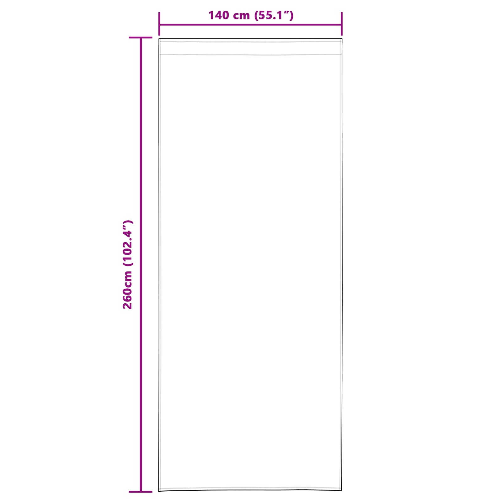 Κουρτίνες συσκότισης 2 pcs Κρεμ 140 x 260 cm Βελούδο - Pakobazaar