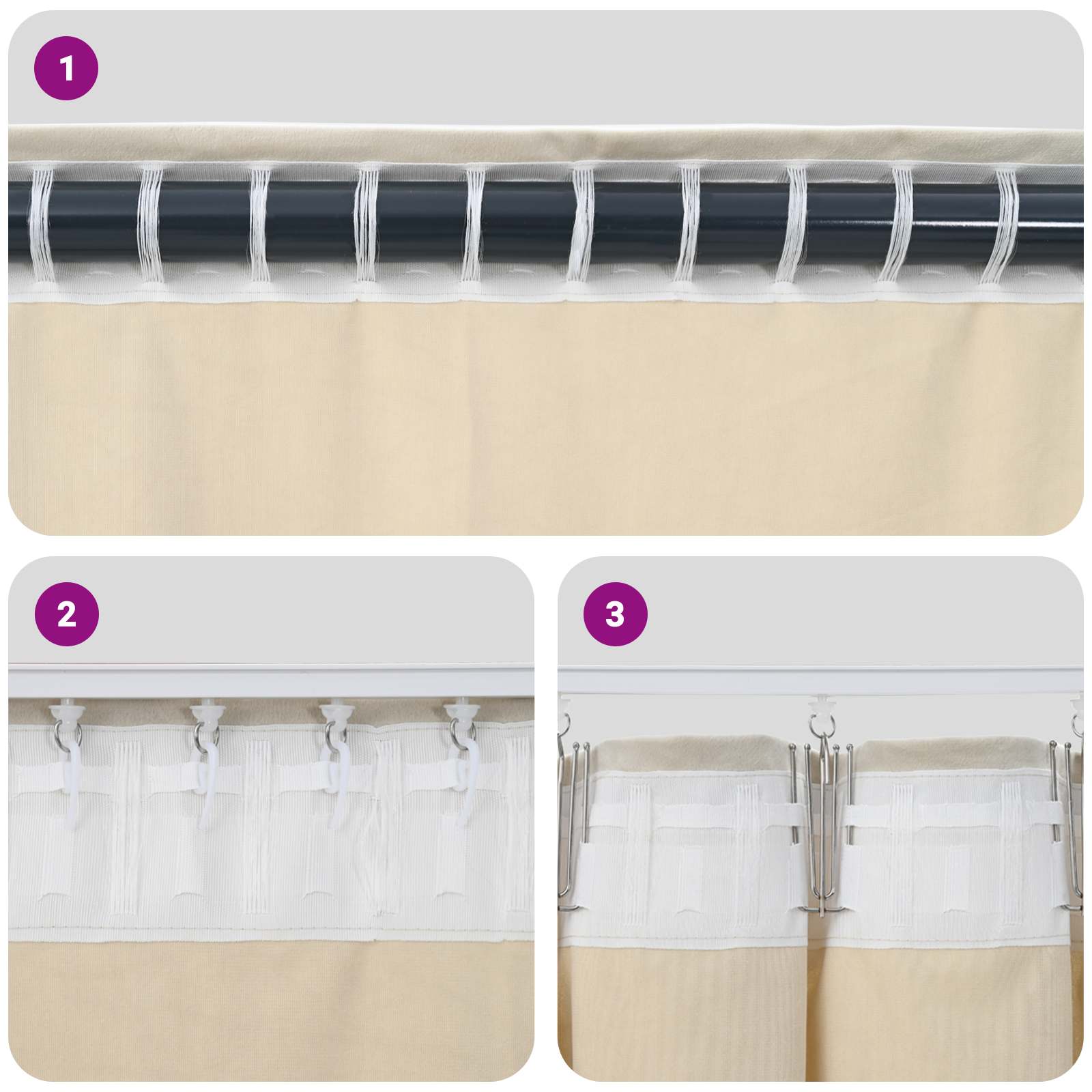 Κουρτίνες συσκότισης 2 pcs Σκούρο Πράσινο 140 x 140 cm Βελούδο