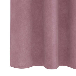 Κουρτίνες συσκότισης 2 pcs Σκούρο ροζ 140 x 140 cm Βελούδο - Pakobazaar