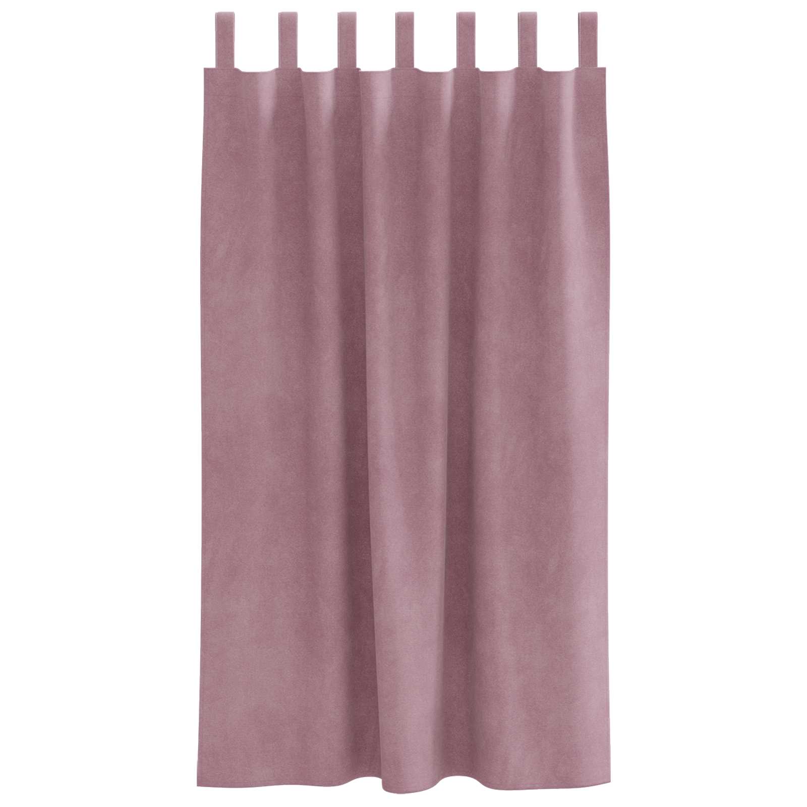 Κουρτίνες συσκότισης 2 pcs Σκούρο ροζ 140 x 175 cm Βελούδο