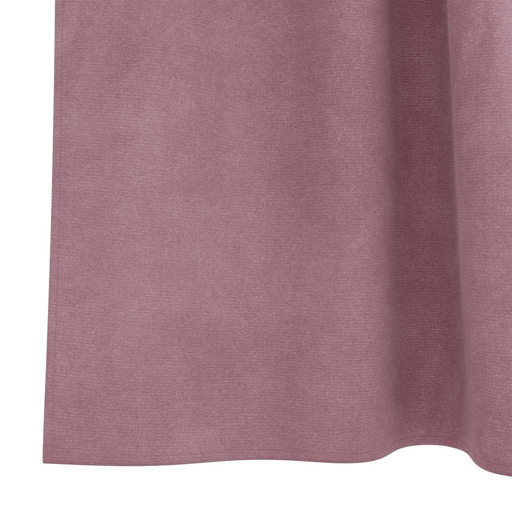 Κουρτίνες συσκότισης 2 pcs Σκούρο ροζ 140 x 245 cm Βελούδο - Pakobazaar