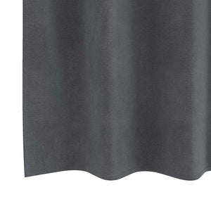 Κουρτίνες συσκότισης 2 pcs Ανοιχτό γκρι 140 x 260 cm Βελούδο - Pakobazaar