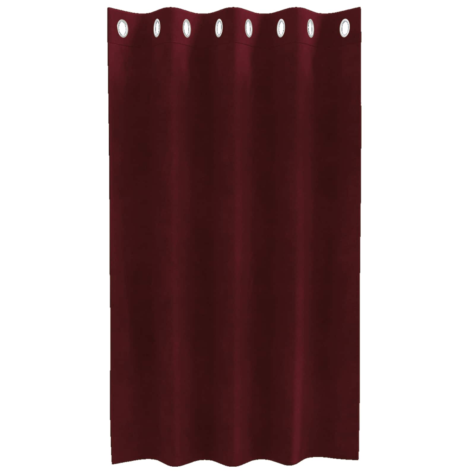 Κουρτίνες συσκότισης 2 pcs Κόκκινο 140 x 140 cm Βελούδο
