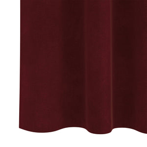 Κουρτίνες συσκότισης 2 pcs Κόκκινο 140 x 140 cm Βελούδο - Pakobazaar