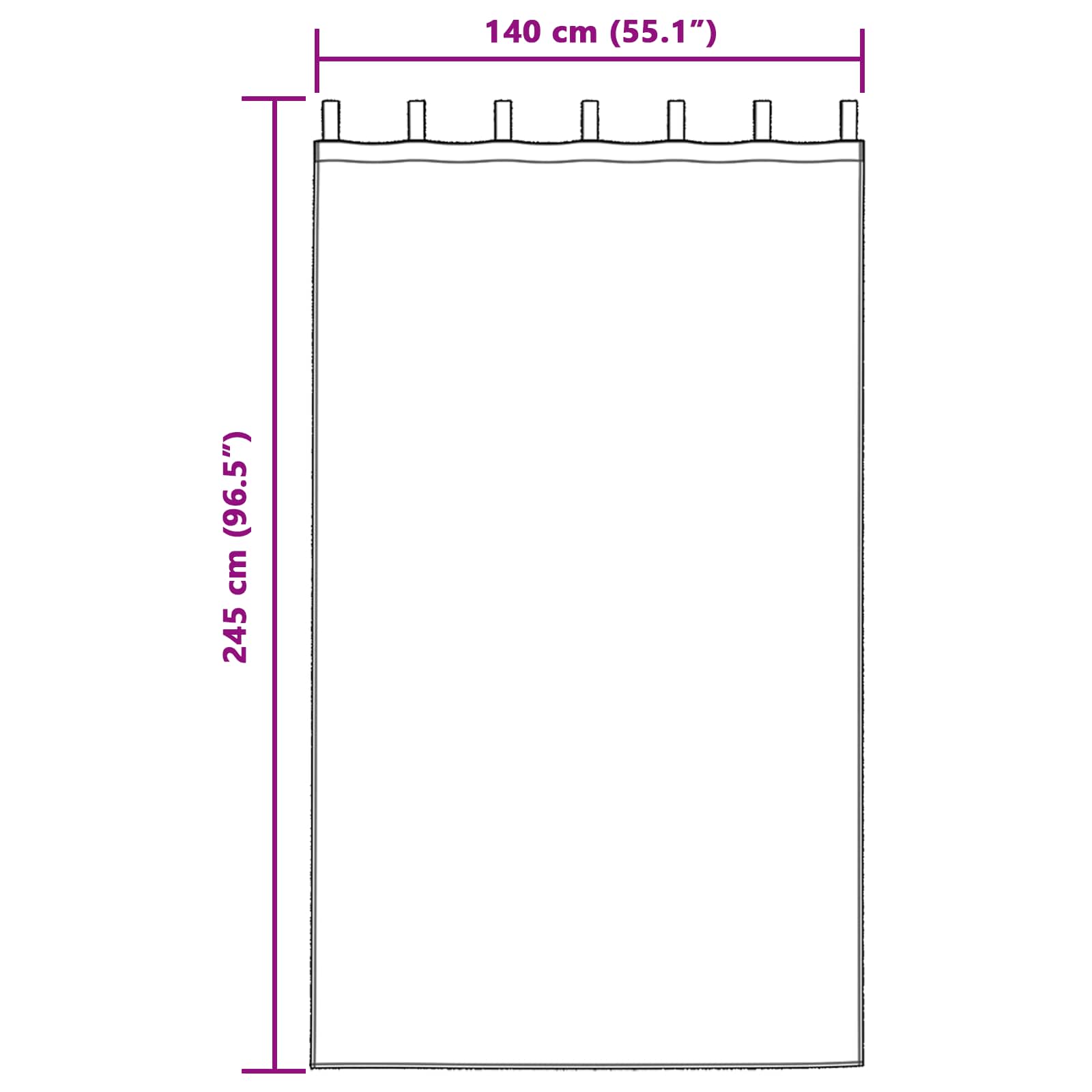 Κουρτίνες συσκότισης 2 pcs Κόκκινο 140 x 245 cm Βελούδο - Pakobazaar