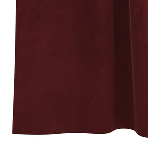 Κουρτίνες συσκότισης 2 pcs Κόκκινο 140 x 260 cm Βελούδο - Pakobazaar