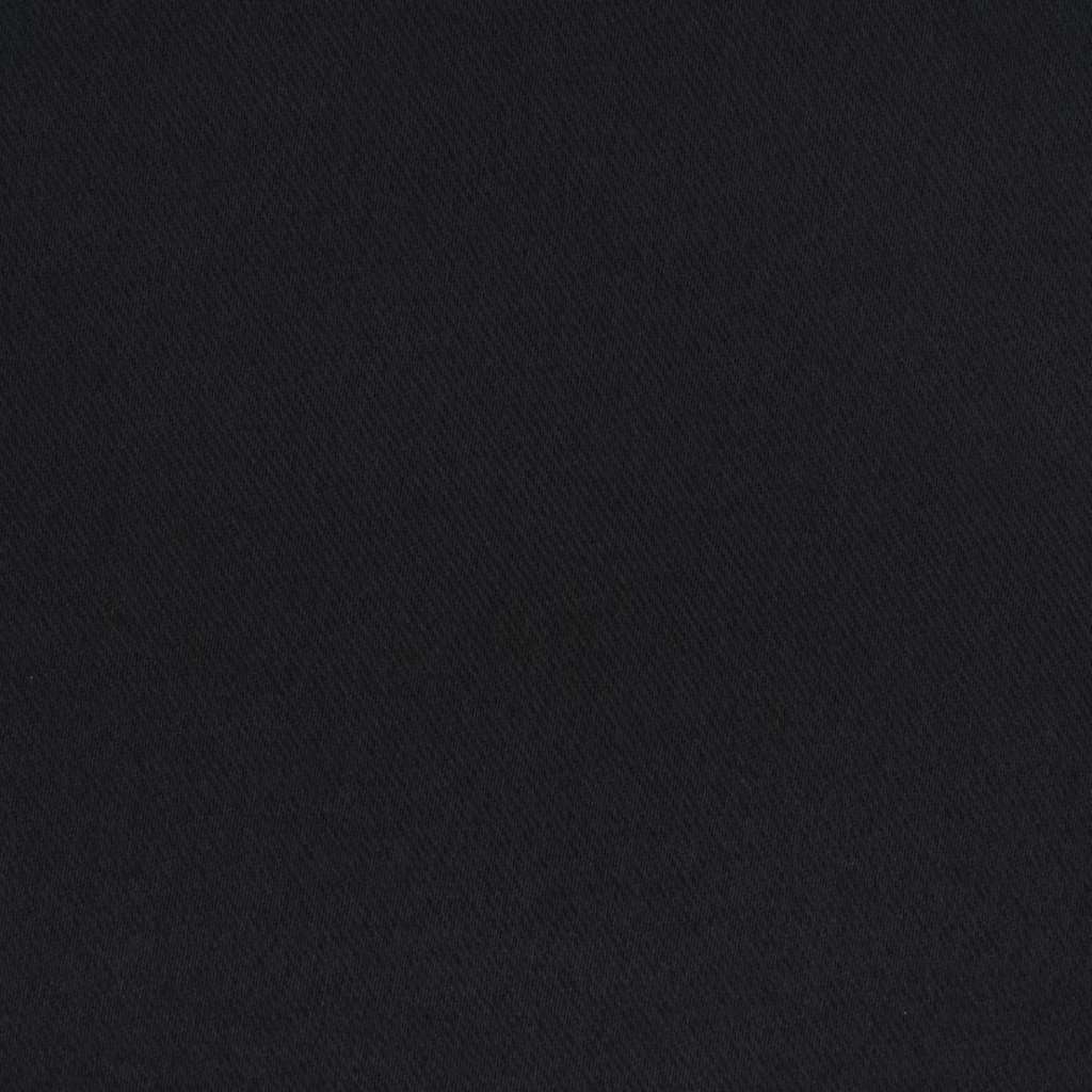 Κουρτίνες Μαύρης Ύφανσης με Δαχτυλίδια 2 pcs Μαύρο - Pakobazaar