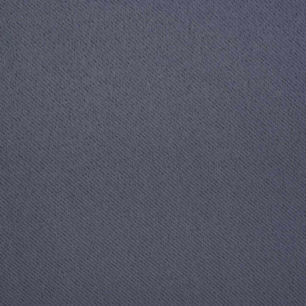 Κουρτίνες Μαύρης Ύφανσης με Δαχτυλίδια 2 pcs Ανθρακί - Pakobazaar