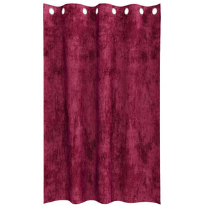 Βελούδινες Κουρτίνες 2 pcs Κόκκινο 175 x 140 εκ. Βελούδο - Pakobazaar