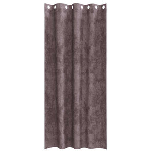 Βελούδινες Κουρτίνες 2 τμχ. Καφέ 225 x 140 εκ. Βελούδο