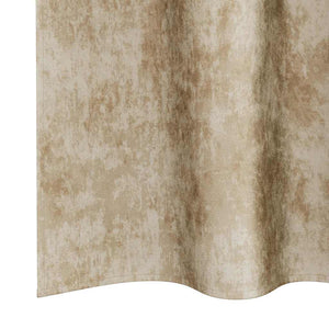 Βελούδινες Κουρτίνες 2 pcs Κρεμ 140 x 140 cm Βελούδο - Pakobazaar