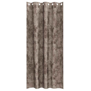 Βελούδινες Κουρτίνες 2 pcs Καπουτσίνο 260 x 140 εκ. Βελούδο - Pakobazaar