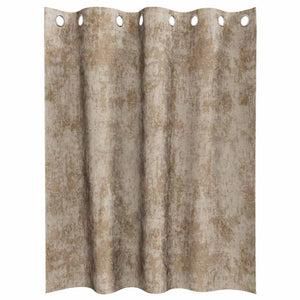 Βελούδινες Κουρτίνες 2 pcs Μπρονζέ 140 x 140 cm Βελούδο - Pakobazaar