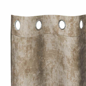 Βελούδινες Κουρτίνες 2 pcs Μπρονζέ 175 x 140 εκ. Βελούδο - Pakobazaar