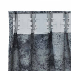 Βελούδινες Κουρτίνες 2 pcs Ασημί Γκρι 175 x 140 εκ. Βελούδο - Pakobazaar