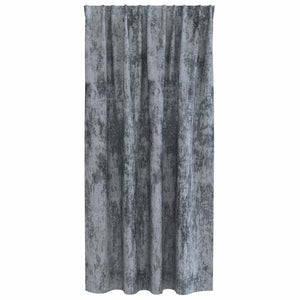 Βελούδινες Κουρτίνες 2 pcs Ασημί Γκρι 175 x 140 εκ. Βελούδο - Pakobazaar