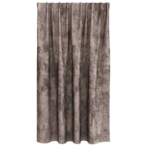Βελούδινες Κουρτίνες 2 τμχ. Καπουτσίνο 140 x 140 cm Βελούδο