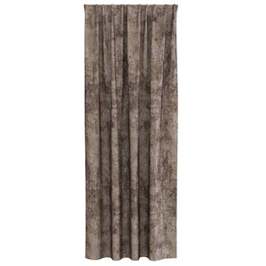 Βελούδινες Κουρτίνες 2 pcs Καπουτσίνο 260 x 140 εκ. Βελούδο - Pakobazaar