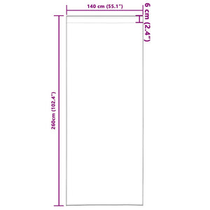 Βελούδινες Κουρτίνες 2 pcs Καπουτσίνο 260 x 140 εκ. Βελούδο - Pakobazaar