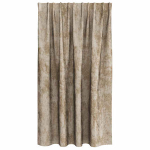 Βελούδινες Κουρτίνες 2 pcs Μπρονζέ 140 x 140 cm Βελούδο - Pakobazaar