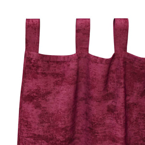 Βελούδινες Κουρτίνες 2 pcs Κόκκινο 140 x 140 cm Βελούδο - Pakobazaar