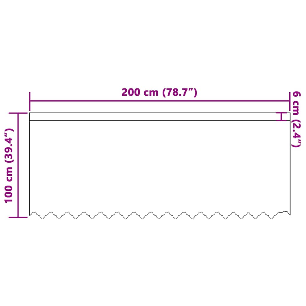 Κουρτίνα Δαντέλας με κουρτίνες Λευκό 100 x 200 cm Πολυεστέρας