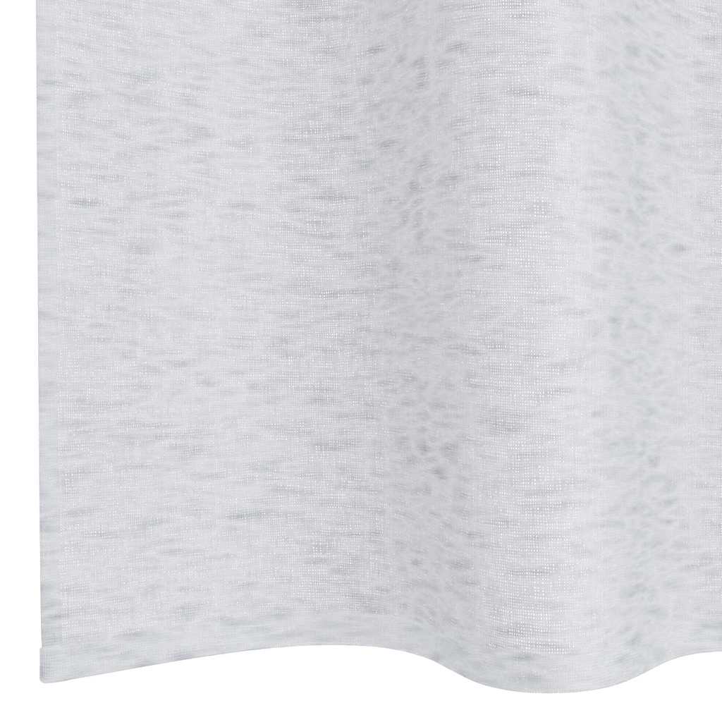 Κουρτίνα βυσσινί 2 pcs Ανοιχτό γκρι 140 x 140 cm Πολυεστέρας