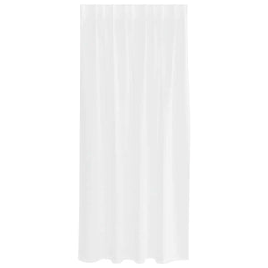 Κουρτίνα βυσσινί 2 pcs Λευκό 175 x 140 εκ. Πολυεστέρας - Pakobazaar